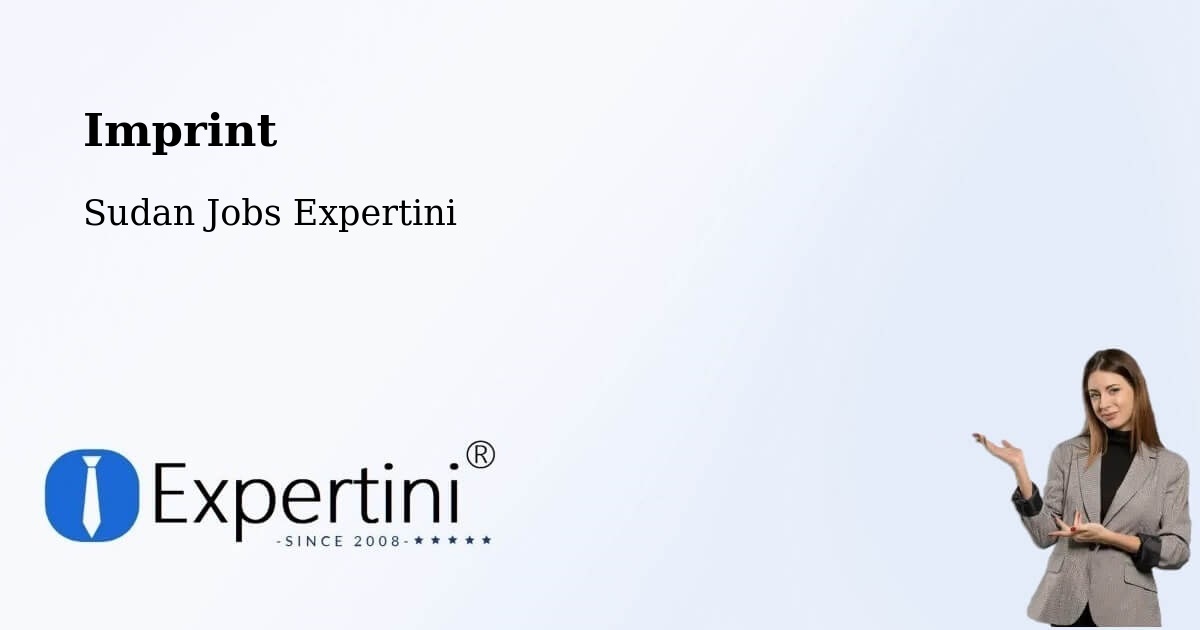 Imprint – Tokār - Sudan Jobs Expertini